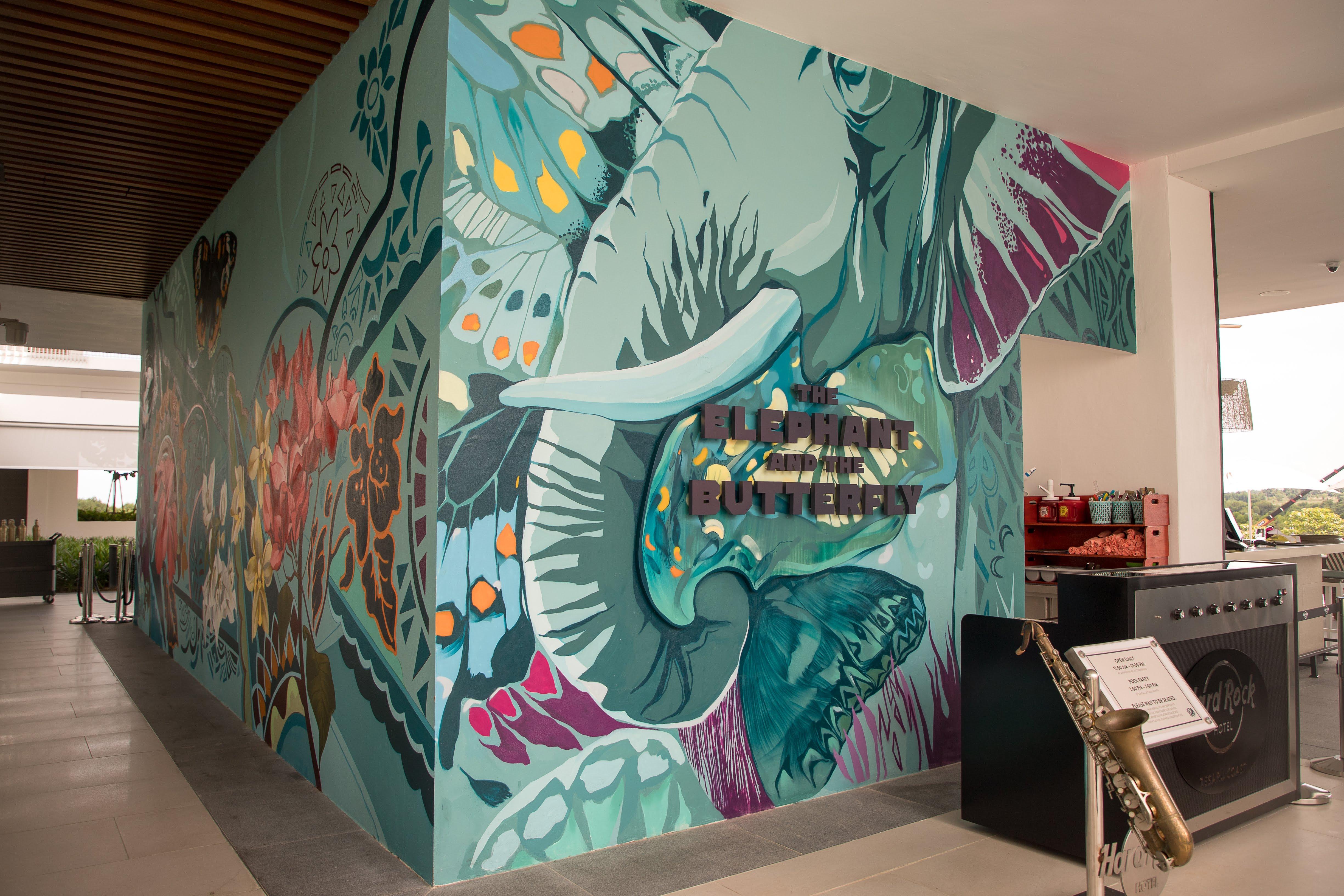 Hard Rock Hotel Desaru Coast Exterior foto Mural at the National Museum of Natural History